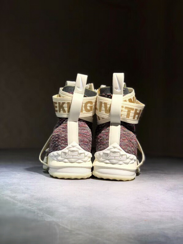 Authentic KITH X Nike LeBron 15 Lifestyle Stained Glass